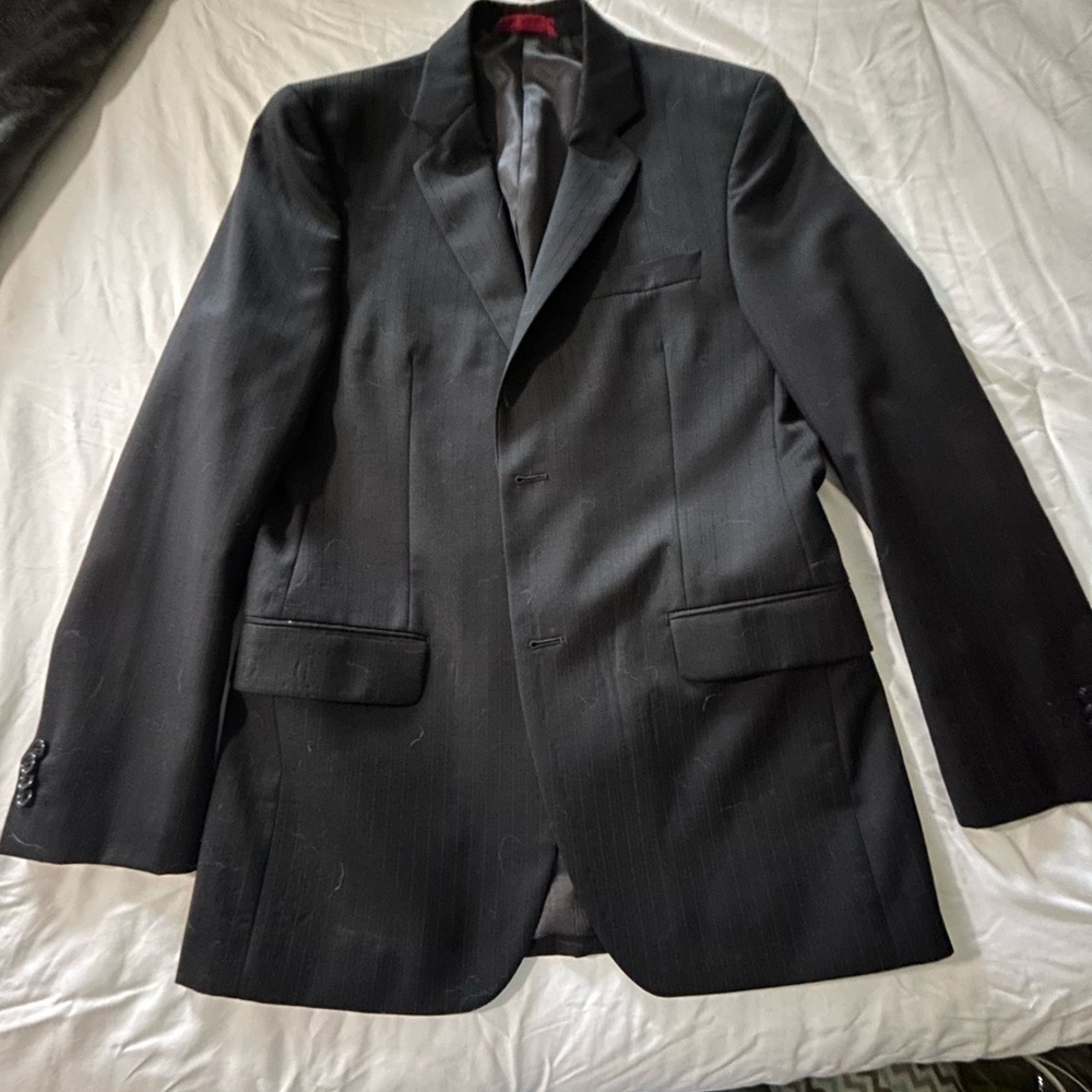 Alfani Black w/pinstripe Suit Coat